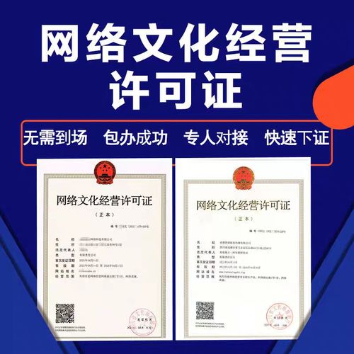 网络文化经营许可证文网文短剧三件套一条龙全包
